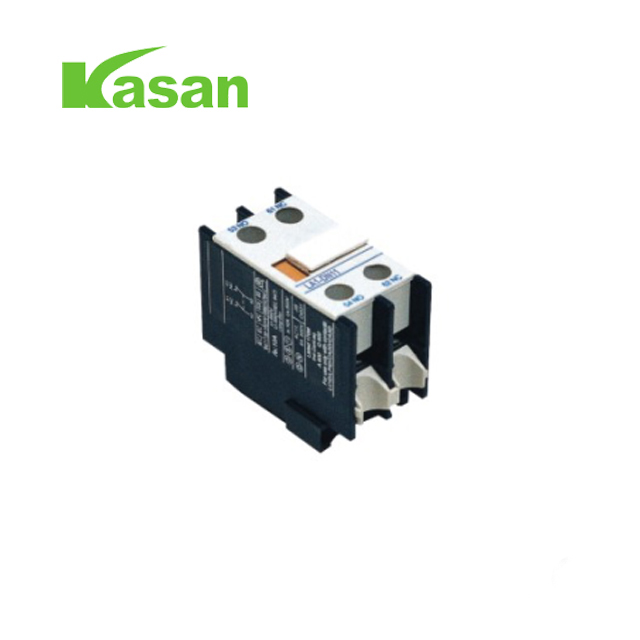 AC Contactor Auxiliary LADN11 ສີດຳ 1NO+1NC Silver Point