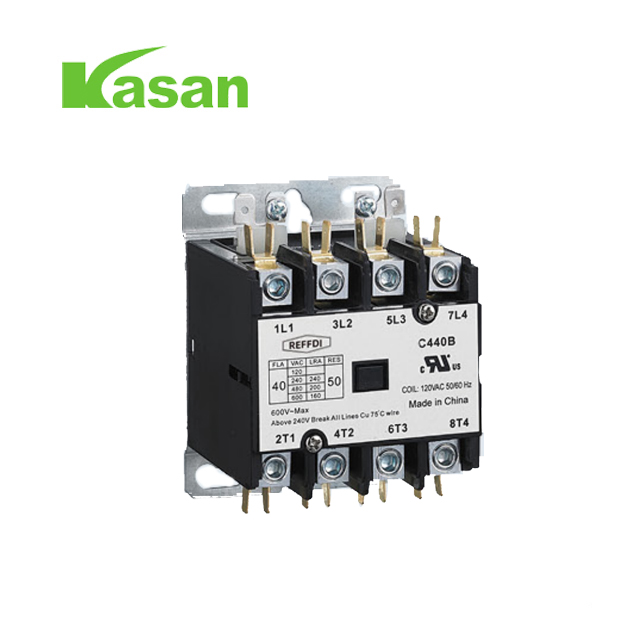 OEM Customized Contactor Definite Magnetic Contactor ສໍາລັບເຄື່ອງປັບອາກາດ 1P 2P 3P